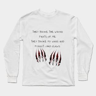 Wings and Claws Long Sleeve T-Shirt